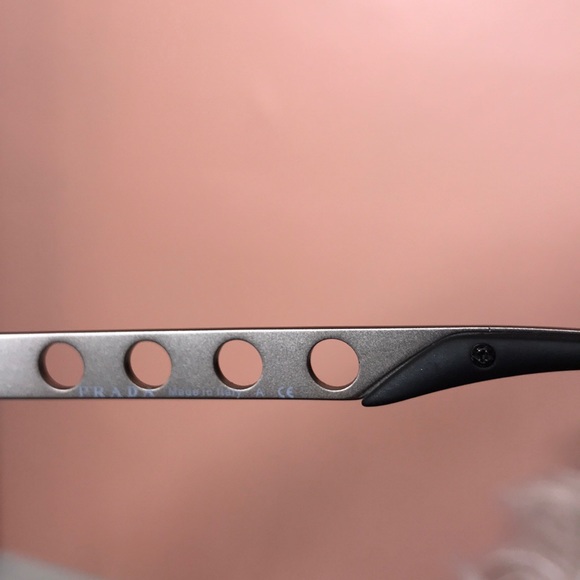 Prada silver aluminum sunglasses - Picture 7 of 8